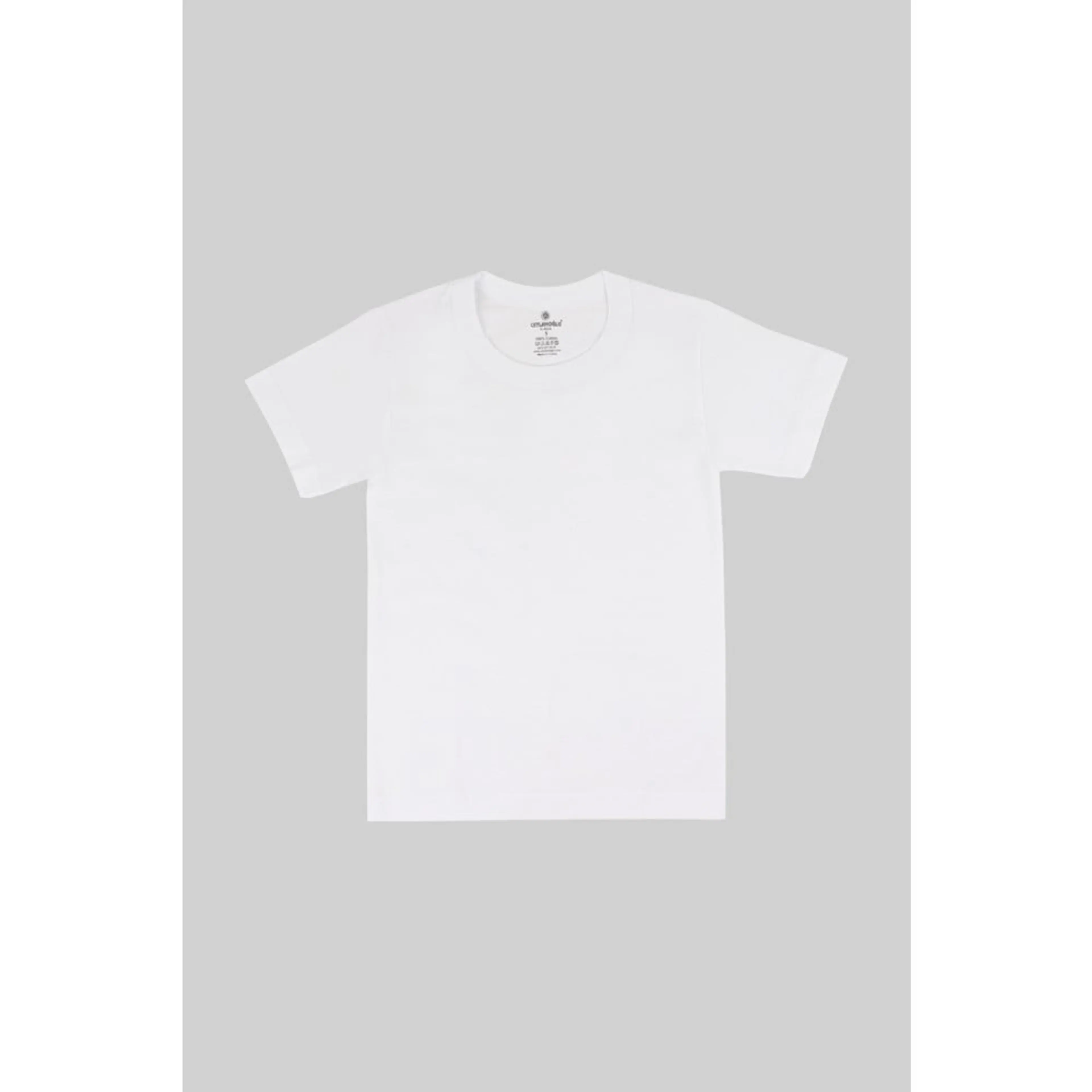 Тениска Детска Бяла 6