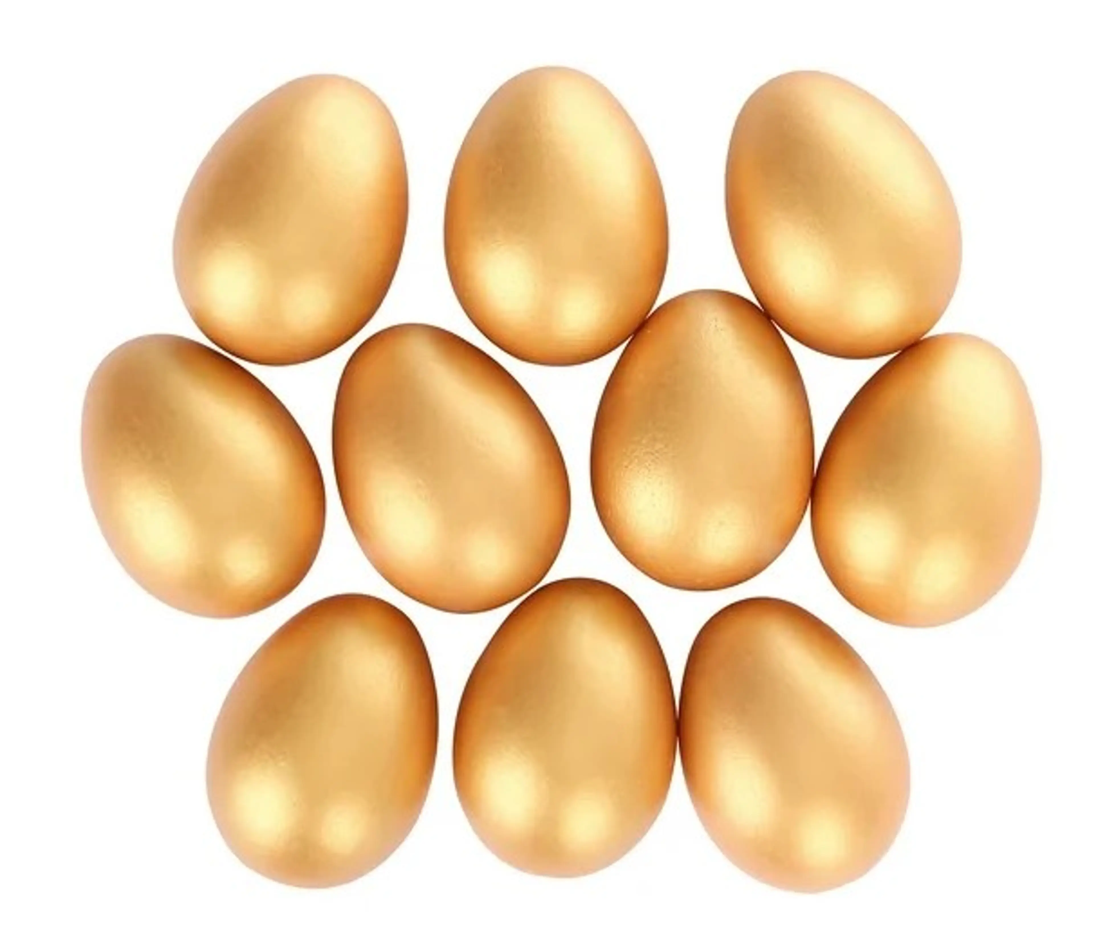 Яйце Златно Дървено
