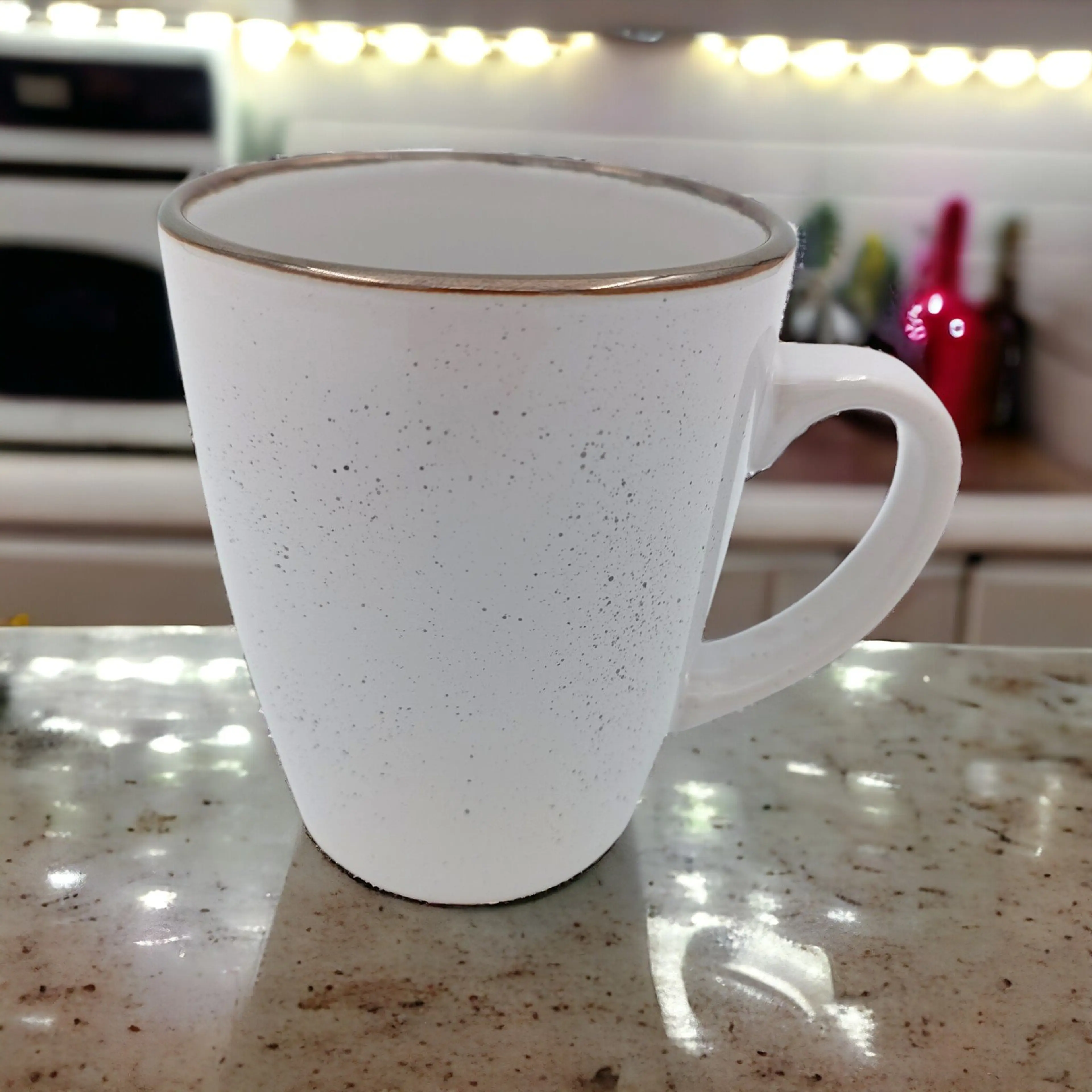 Чаша за Чай Керамика Златен Кант